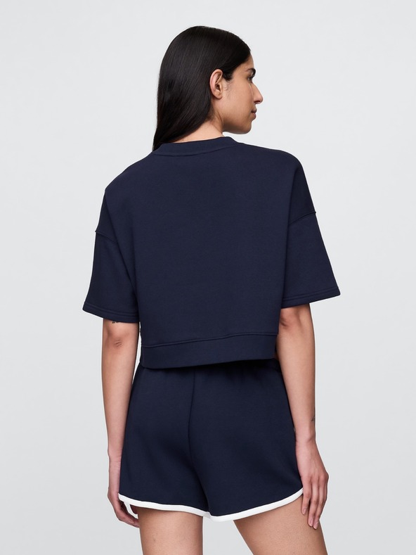 GAP Oversize crop mikina VintageSoft Americana GAP