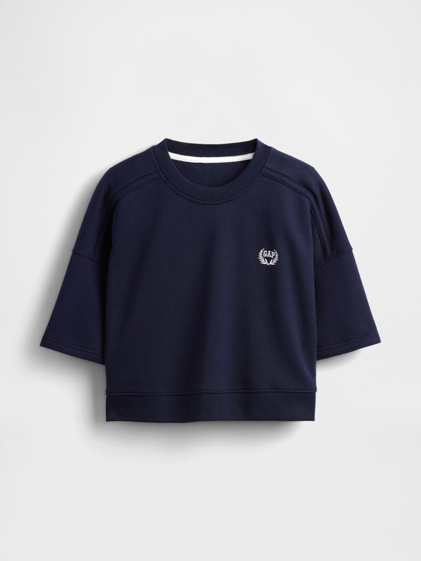 GAP Oversize crop mikina VintageSoft Americana GAP