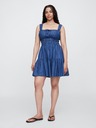 GAP Chambray mini šaty GAP