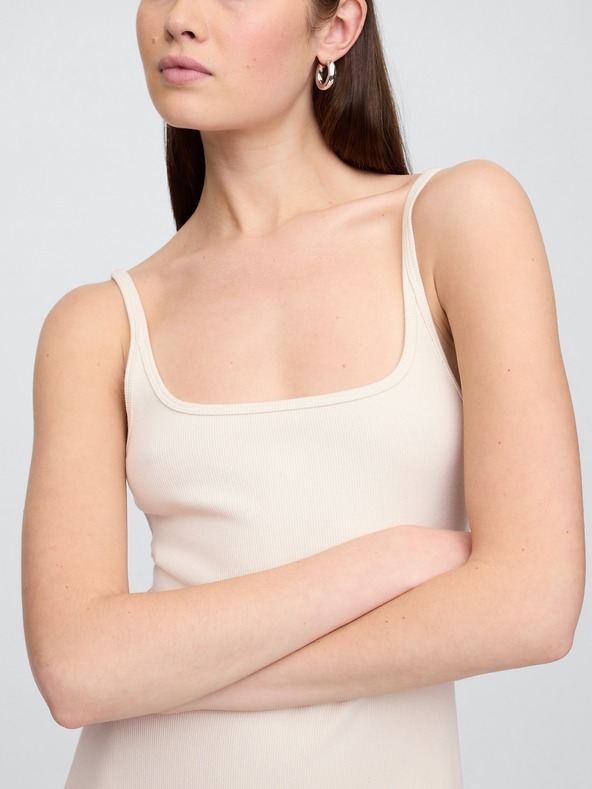 GAP Rebrované midi šaty GAP