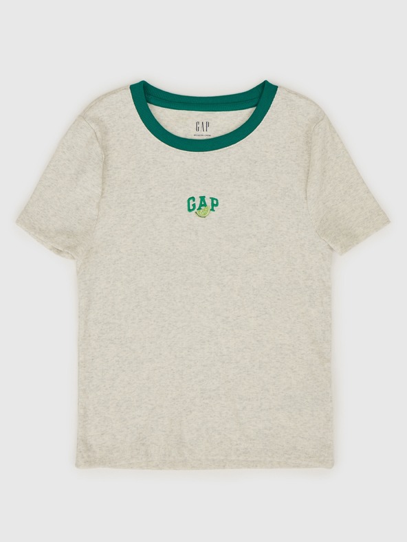 GAP Crop tričko s logom Americana GAP