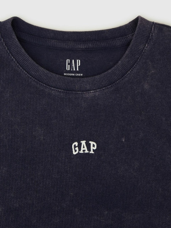 GAP Crop tričko s logom Americana GAP