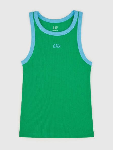 GAP Rebrovaný top s logom GAP