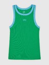 GAP Rebrovaný top s logom GAP