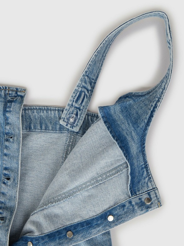 GAP Džínsové maxi šaty GAP