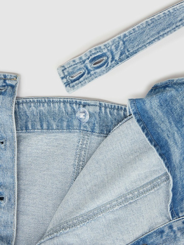 GAP Džínsové maxi šaty GAP