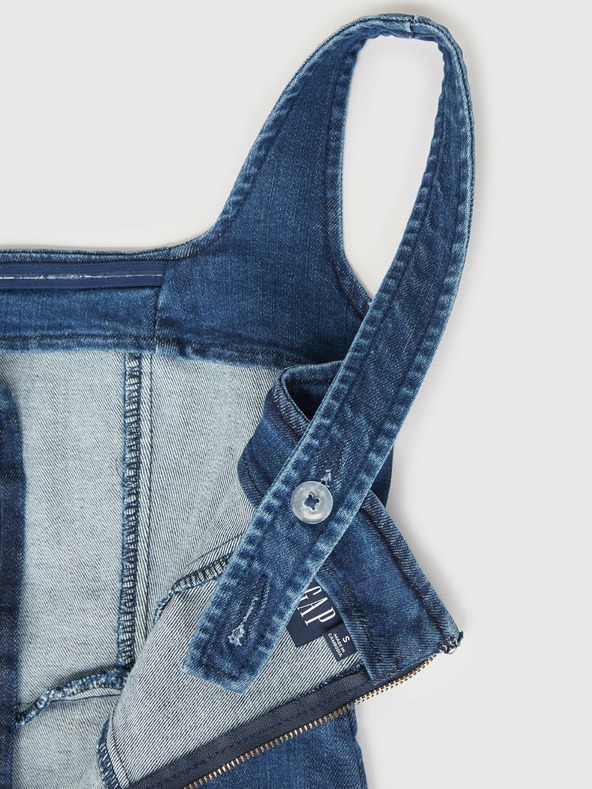 GAP Džínsové midi šaty GAP