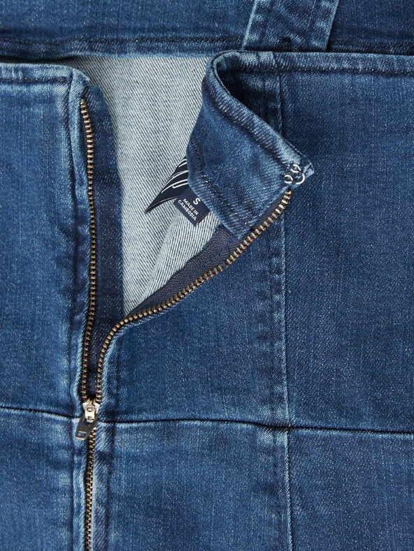 GAP Džínsové midi šaty GAP