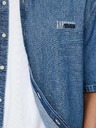 GAP Oversize džínsová košeľa GAP