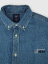 GAP Oversize džínsová košeľa GAP