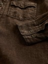 GAP Ľanová košeľa Classic Shirt GAP