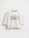 GAP Oversize crop mikina VintageSoft Americana GAP