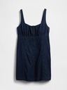 GAP Džínsové mini šaty UltraSoft GAP