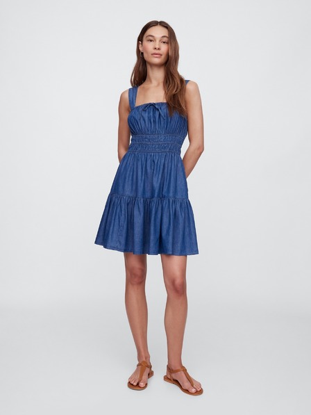 GAP Chambray mini šaty GAP