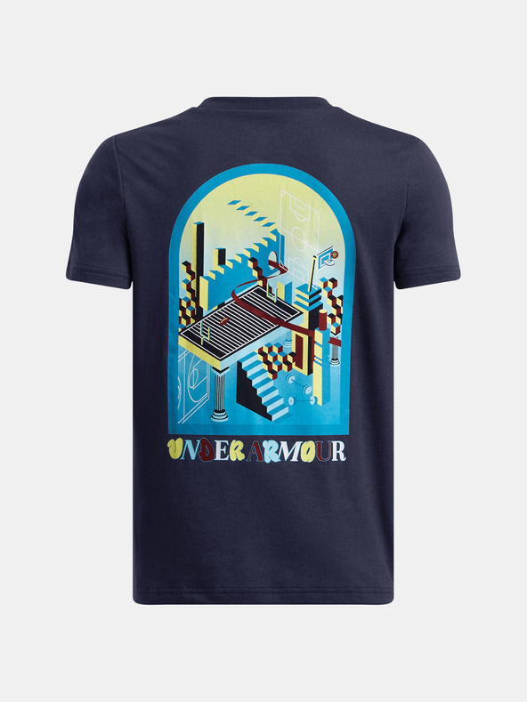 Under Armour Chlapčenské tričko Under Armour UA B PORTAL LOGO SS