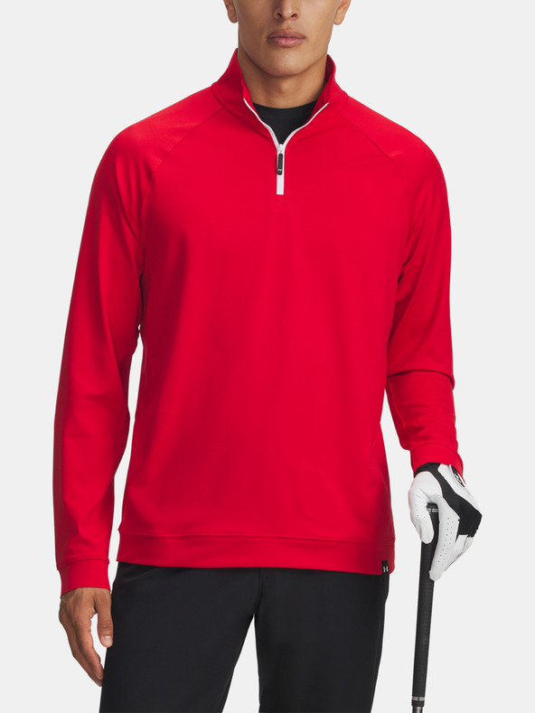 Under Armour Pánska mikina Under Armour UA Midlayer QZ LB-RED