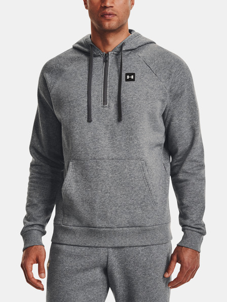 Under Armour Pánska mikina Under Armour UA Rival Fleece 1/2 Zips HD-GRY