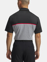 Under Armour Pánske tričko Under Armour UA Plyoff 3.0 Pruhované Polo LB-BLK