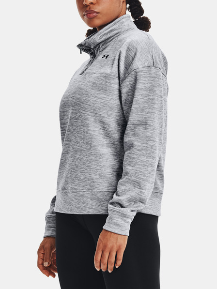 Under Armour Dámska mikina Under Armour Armour Fleece WM 1/4 zips-GRY