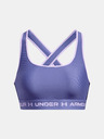 Under Armour Dámska podprsenka Under Armour UA Crossback Mid Bra-BLU