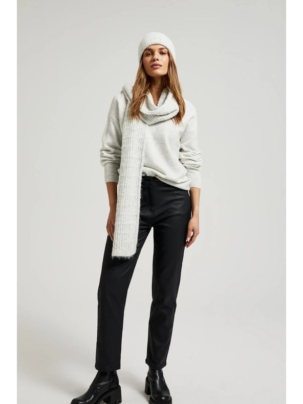 Moodo Sivá dámska šál