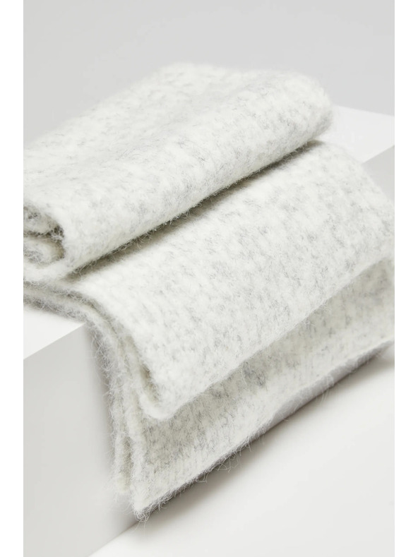 Moodo Sivá dámska šál