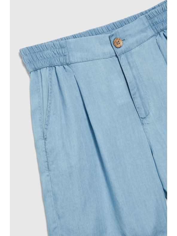 Moodo Modré dámske šortky Moodo