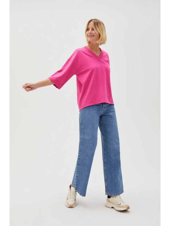 Moodo Fuchsiová dámska blúzka Moodo