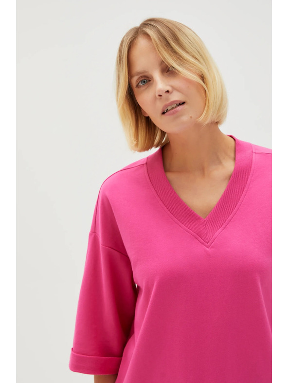 Moodo Fuchsiová dámska blúzka Moodo