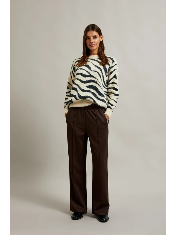 Moodo Dámsky sveter so zvieracím vzorom