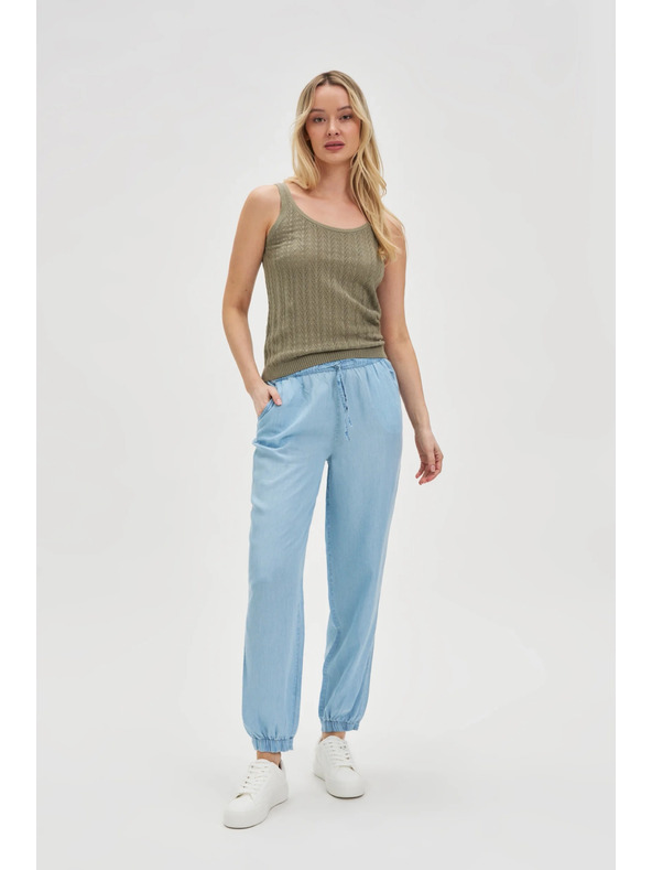 Moodo Olivové bavlnené tielko