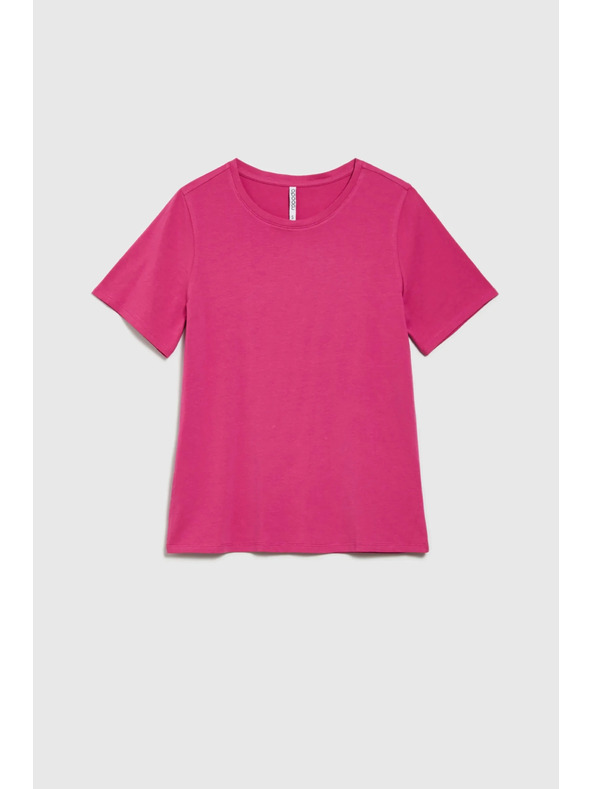 Moodo Fuchsiové dámske tričko Moodo
