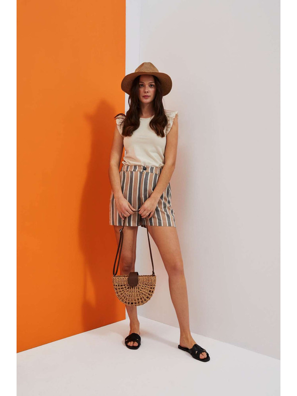 Moodo Béžový dámsky klobúk