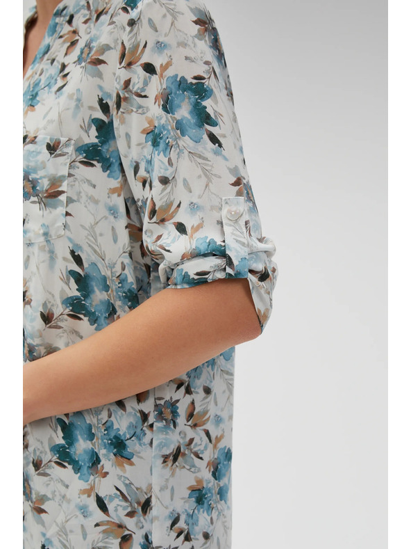 Moodo Sviežo zelená dámska košeľa