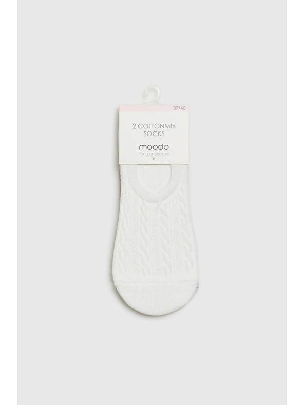 Moodo Čierne dámske ponožky