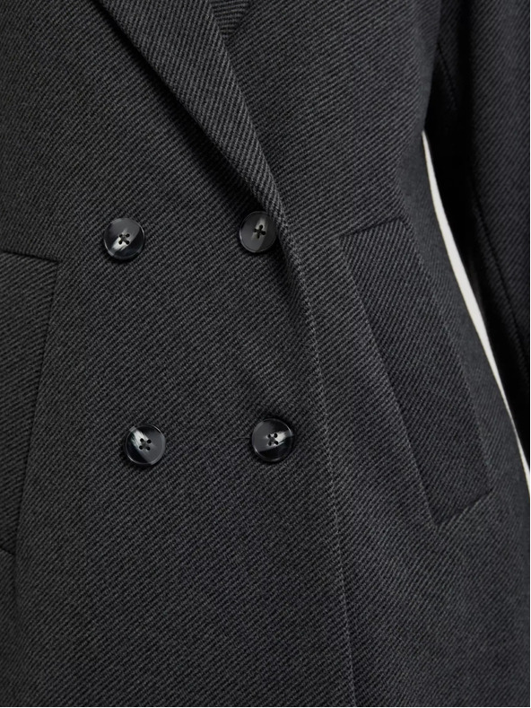 Moodo Sivá dámska bunda