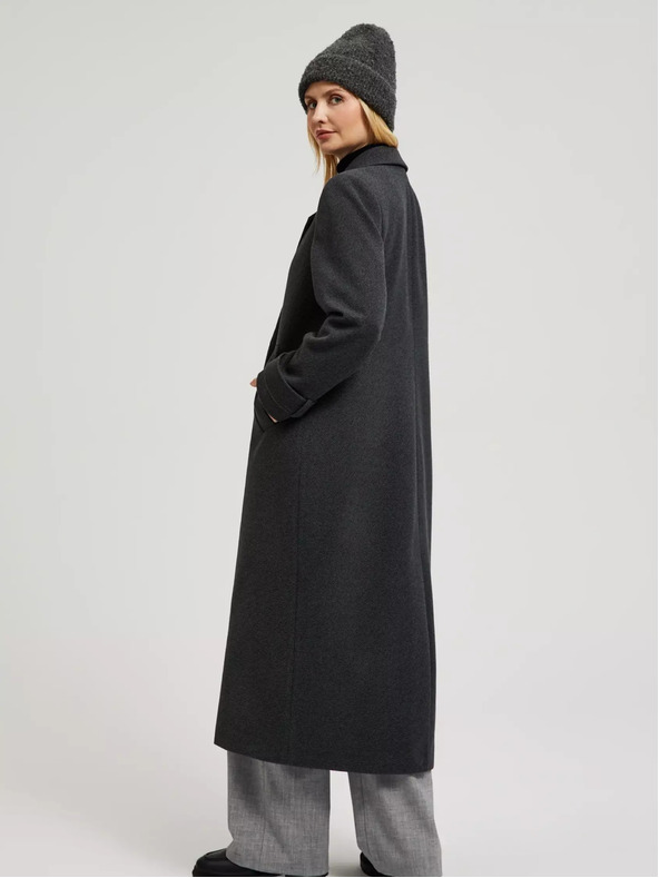 Moodo Sivá dámska bunda