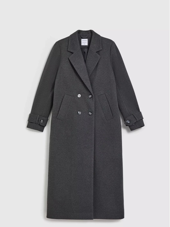 Moodo Sivá dámska bunda