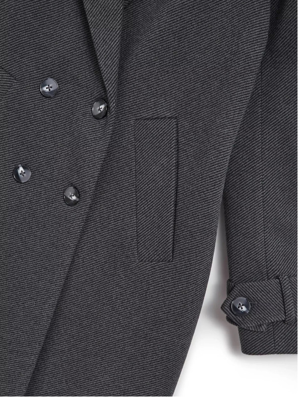 Moodo Sivá dámska bunda