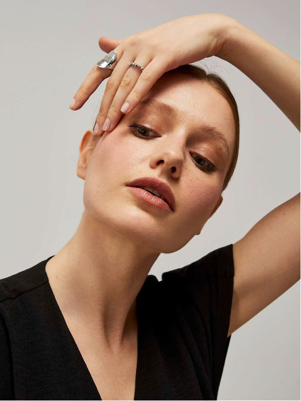 Moodo Strieborný prsteň