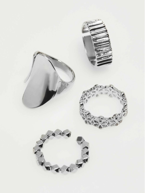 Moodo Strieborný prsteň