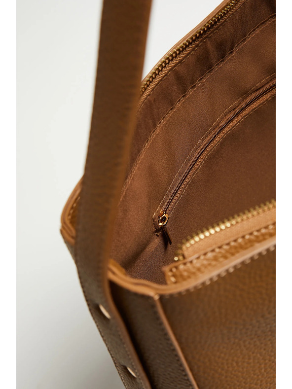 Moodo Béžová dámska kabelka