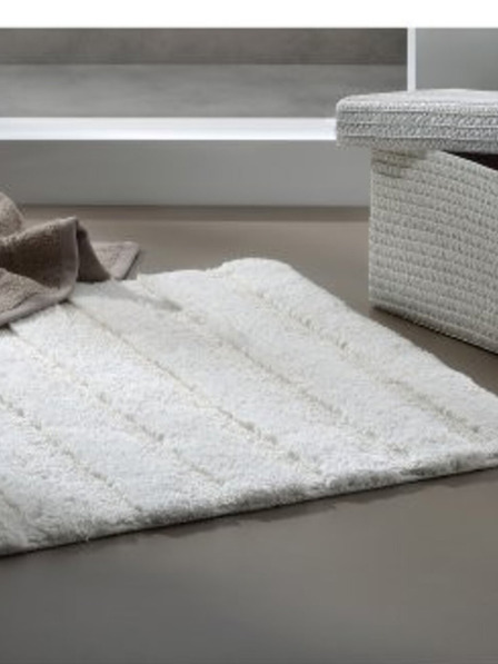Kela Kúpeľňová predložka Megan 100% bavlna machovo zelená 65,0x55,0x1,6cm KELA