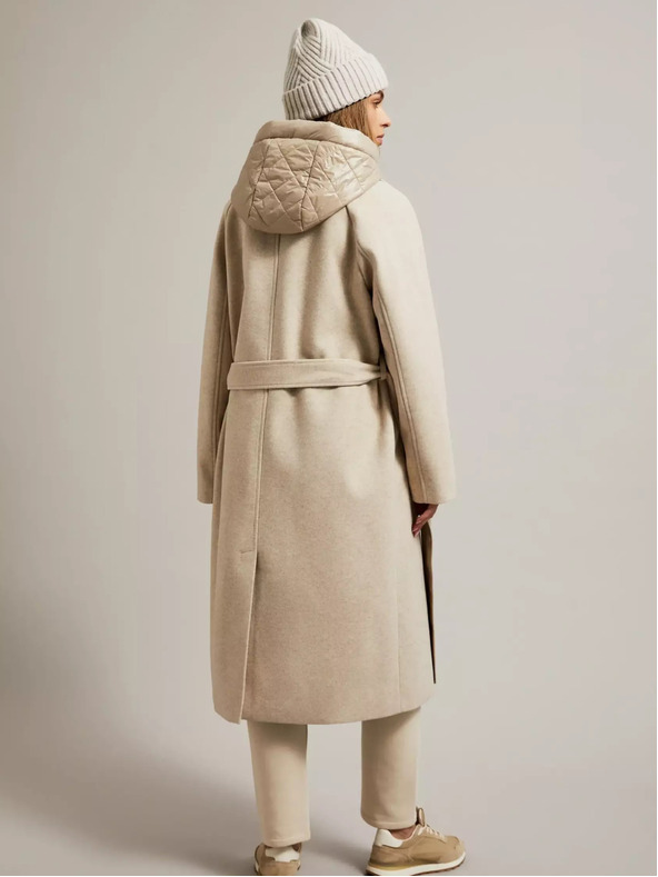 Moodo Béžová dámska bunda