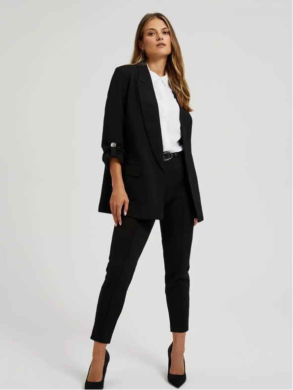 Moodo Čierne dámske sako