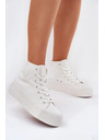 BIG STAR SHOES Dámske plátené tenisky na platforme Big Star
