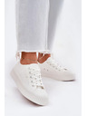 BIG STAR SHOES Dámske plátené tenisky na platforme Big Star