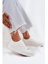 BIG STAR SHOES Dámske plátené tenisky na platforme Big Star