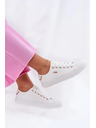 BIG STAR SHOES Dámske plátené tenisky Big Star – biele
