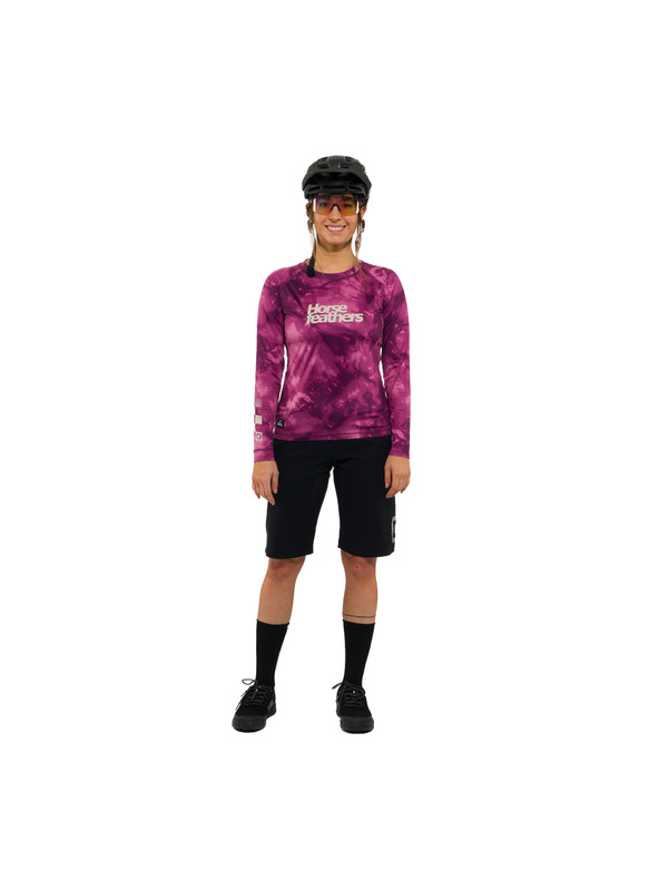 Horsefeathers Dámsky bike dres Deco ružový HORSEFEATHERS